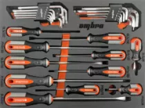 Набор стержневых отвёрток и торцевых ключей OMBRA OMT29STE