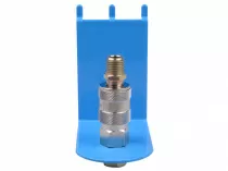 Комплект быстросъемного фитинга 1/4" с креплением к стенду KING TONY 91451-01A