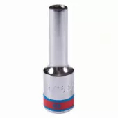 Головка торцевая глубокая шестигранная KING TONY 423510S, 1/2", 5/16", дюймовая