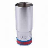 Головка торцевая глубокая шестигранная KING TONY 423530S, 1/2", 15/16", дюймовая