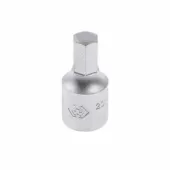 Насадка (бита) торцевая 1/4", HEX, 6 мм, L = 25 мм KING TONY 201506MX