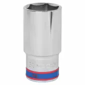 Головка торцевая глубокая шестигранная 1/2", 30 мм KING TONY 423530M