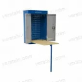 Навесной шкаф со столом KronVuz Box 9002