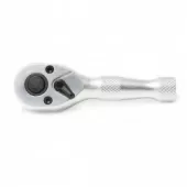 Трещотка реверсивная короткая с накаткой 1/4'' Rock Force RF-802226