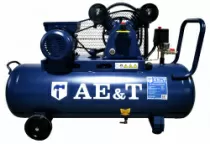 Компрессор поршневой AE&T TK-100-3A, ресивер 100л, производительность 290л/мин, 220В