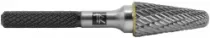 Thorvik TRRBL10250670-2  Борфреза твердосплавная коническая с радиусным торцом, тип L, 10 мм, двойная насечка, в боксе
