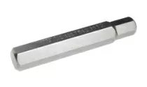 Бита HEX 6-ти гранная удлиненная JTC 1357512 (H12х75 мм, 10 мм, S2)