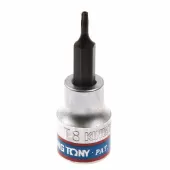 Насадка (бита) торцевая 3/8" TORX, T8, L = 50 мм, с отверстием KING TONY 302708