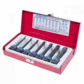 Набор ударных торцевых насадок KING TONY 4457MP, 1/2", HEX, 4-14 мм, L = 100 мм, 7 предметов
