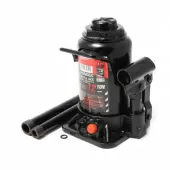 Домкрат бутылочный двухштоковый с клапаном+доп.ремкомплект Forcekraft FK-T91007
