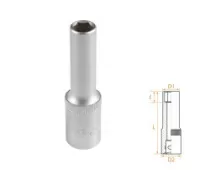Головка торцевая глубокая шестигранная 3/8" 8 мм AFFIX AF00130008