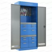 Шкаф для инструментов KronVuz Box 1921-01 (RAL 5005/7012)