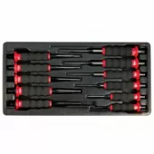 Набор KING TONY 9-1011GP выколоток, бородков и кернеров, ложемент, 11 предметов