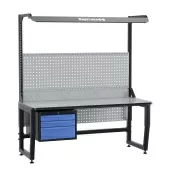 Антистатический стол с экраном и подсветкой Верстакофф ® SPC A16.3-1FR