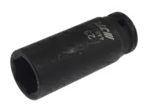 Головка торцевая ударная глубокая JTC 448223 (1/2", 23 мм, L=82 мм)