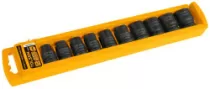 Набор ударных торцевых головок 1/2" шестигранные 10-24 мм 10 предметов TOLSEN TT18295