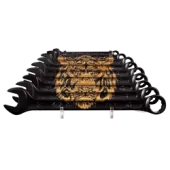 Набор комбинированных ключей "TIGER TOTEM", 6-19 мм, подставка, 9 предметов KING TONY P12D09MRS11