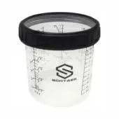 Пластиковый многоразовый жесткий стакан 850 мл Schtaer-Premium SCH-851P