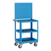 Инструментальная тележка с перфорированной панелью Верстакофф ® PLC МT1.H800.М.Р