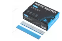 Грузики самоклеящиеся квадратные NORDBERG W5FS3 (12х5 г, Fe, L=14 см, 50 лент)