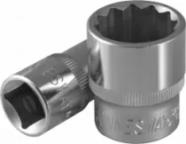 Головка торцевая JONNESWAY S04H4927 (1/2" ;DR, 12-гр., 27 мм)