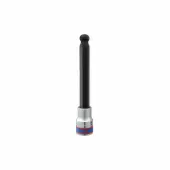 Насадка (бита) торцевая 1/2", HEX, 6 мм, L = 140 мм, с шаровым окончанием KING TONY 40D006