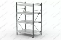 Стеллаж TITAN 1500х600х2500h Ferrum 05.Т15.06.25- (черный)
