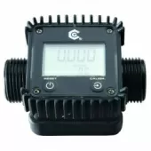 Электронный счетчик для AdBlue, 8-110 л/мин, 2 стальных адаптера 1" BSP (FF)