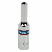 Головка торцевая глубокая шестигранная 1/4", 4 мм KING TONY 223504M