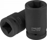 Головка торцевая ударная глубокая JONNESWAY (1";DR, 33 мм) Головка торцевая ударная глубокая JONNESWAY (1";DR, 33 мм)
