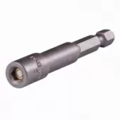 Головка для шуруповерта шестигранная KING TONY 76165**M, 1/4", 5-14 мм, L = 65 мм, магнитная