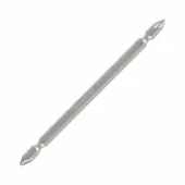 Вставка (бита) торцевая 1/4" Phillips, PH2, L = 150 мм, двухсторонняя, для шуруповерта KING TONY 131502P