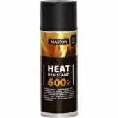 Краска термостойкая черная Maston 710-221  600 С 0,4 л