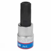 Насадка (бита) торцевая 3/8", TORX PLUS, IPR55, L = 50 мм, 5-ти лучевой KING TONY 302D55