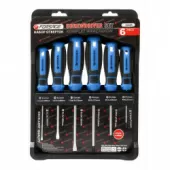 Набор отверток магнитных Forsage F-2068A на пластиковом держателе Набор отверток магнитных 6пр.на пластиковом держателе Forsage F-2068A