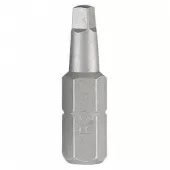 Вставка (бита) торцевая 1/4", SQUARE, №0, L = 25 мм, квадратная KING TONY 102500R