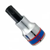 Насадка (бита) торцевая 1/2", Torx, T20-Т60, L = 60 мм, с отверстием
