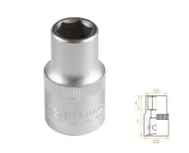 Головка торцевая стандартная шестигранная 1/2" 11 мм AFFIX AF00040011
