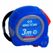 Рулетка измерительная KING TONY 79094-03M, 3 м, магнитный крюк