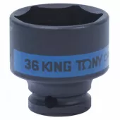 Головка торцевая ударная шестигранная 1/2", 36 мм KING TONY 453536M