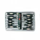 Набор отверток силовых магнитных Profi S2 10пр.в лотке Rock Force RF-2108