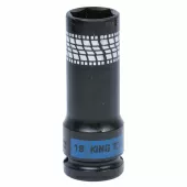 Головка торцевая ударная глубокая 1/2", 19 мм, тонкостенная KING TONY 441519M