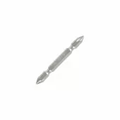 Вставка (бита) торцевая 1/4", Phillips, PH3, L = 45 мм, двухсторонняя, для шуруповерта KING TONY 134503P