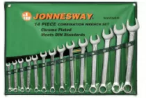 Набор ключей гаечных комбинированных в сумке JONNESWAY W26114S (10-32 мм, 14 предметов)