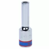 Головка торцевая глубокая двенадцатигранная 1/2", 8 мм KING TONY 423008M Головка торцевая глубокая двенадцатигранная 1/2", 8 мм KING TONY 423008M