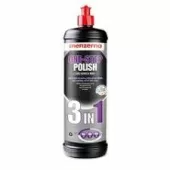 Универсальная среднеабразивная полировальная паста с воском карнаубы One step polish 3 in 1