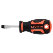 Licota ASD-5303865 Отвертка профессиональная короткая SL6.5, 38 мм