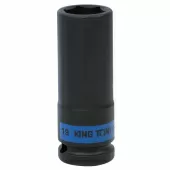 Головка торцевая ударная глубокая шестигранная 1/2", 19 мм KING TONY 443519M