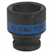 Головка торцевая ударная шестигранная 1/2", 30 мм KING TONY 453530M