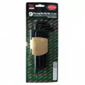 Набор ключей TORX Г-образных длинных с шаром, 9пр. Rock Force RF-5098LB